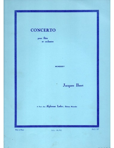 Ibert Concerto