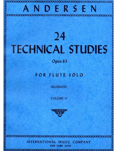 Andersen 24 Studi tecnici Op. 63 Vol. 2°