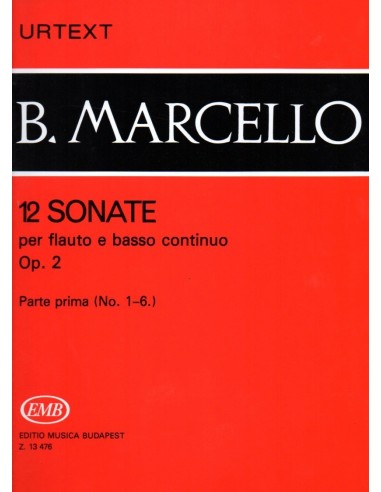 Benedetto Marcello 12 Sonate Op. 2...