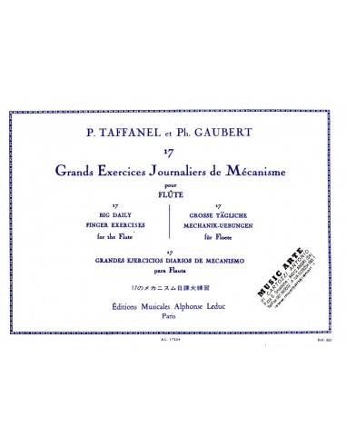 Taffanel / Gaubert 17 grandi esercizi...