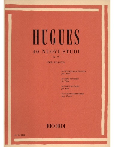 Hugues 40 Nuovi studi Op. 75