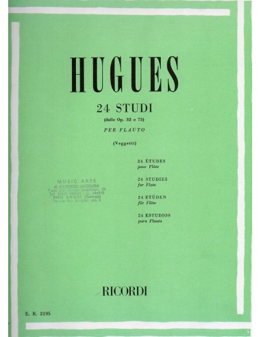 Hugues 24 Studi dall' Op. 32 e 75