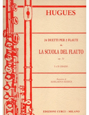 Hugues 24 Duetti per 2 flauti
