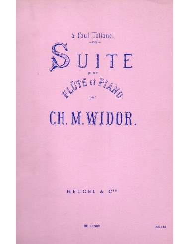 Widor Suite Op. 34