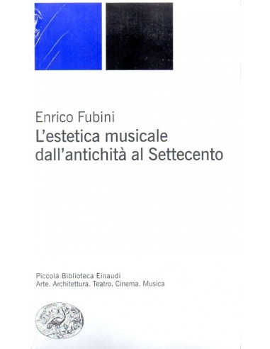 Fubini  Enrico L'estetica musicale...