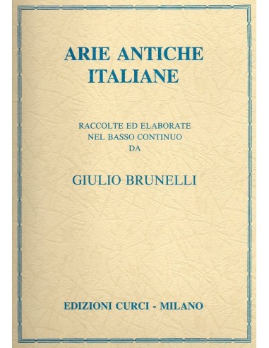Brunelli Arie antiche italiane...
