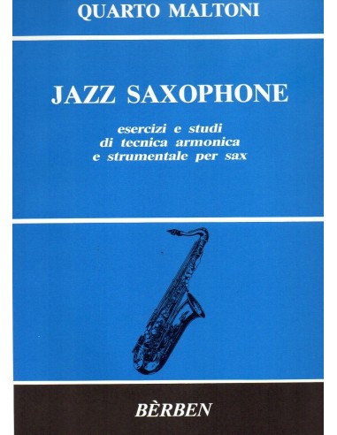 Maltoni Jazz Saxophone esercizi e...