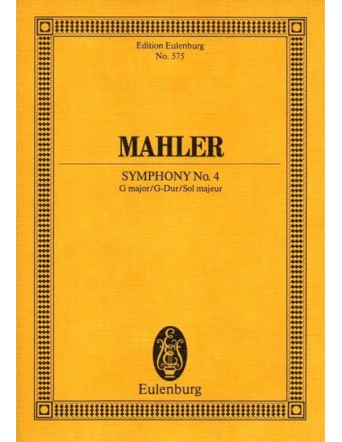 Mahler Simphony  N°4 in Sol Maggiore...