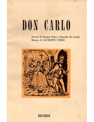 Verdi Don Carlo (Libretto Tascabile)