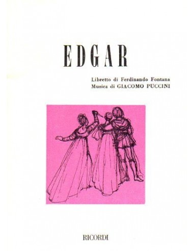 Puccini  Edgar (Libretto Tascabile)