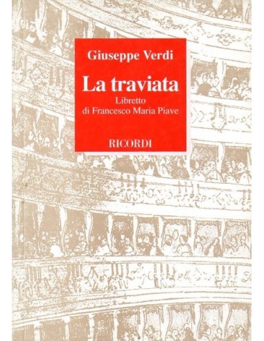 Verdi La traviata (Libretto Tascabile)