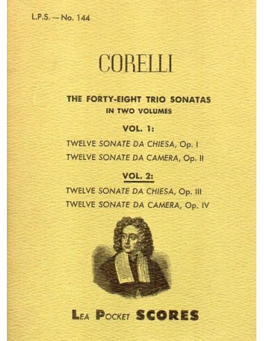 Corelli 48 Sonate per Trio Vol. 2°...
