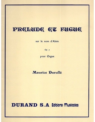Duruflè Preludi e fughe op.7 per organo