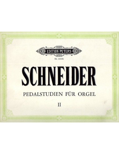 Schneider Pedal studien op. 48 vol. 2°