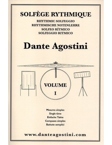 Agostini Solfeggio ritmico Vol. 1°