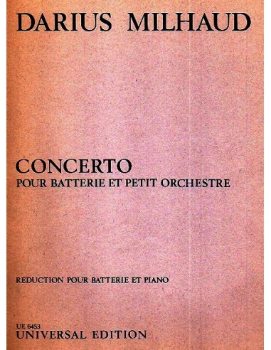 Milhaud Concerto per batteria e...