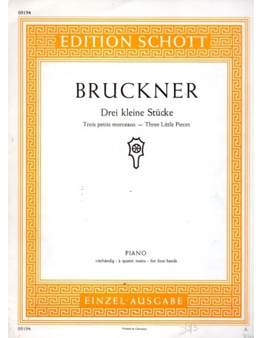Bruckner Tre piccoli pezzi per...