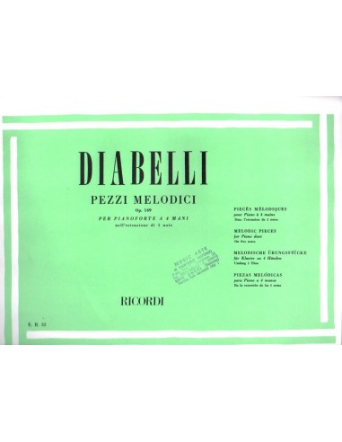 Diabelli Pezzi melodici Op. 149...