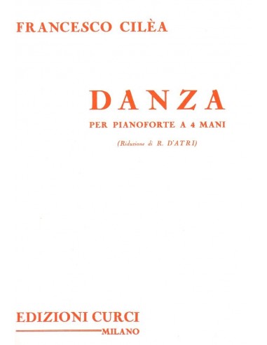 Cilea Danza (Pianoforte a 4 Mani)