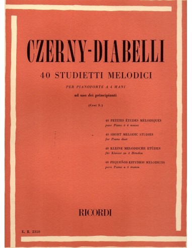 Czerny / Diabelli 40 studietti...