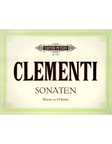 Clementi Sonate (Pianoforte a 4 mani)...