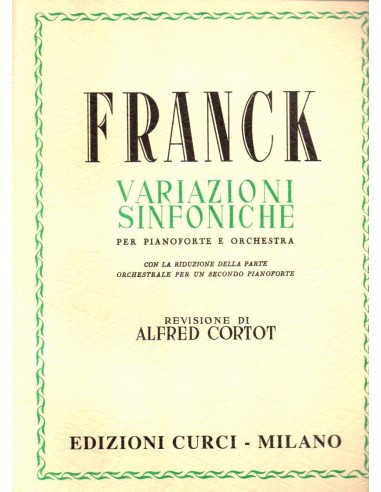 Franck Variazioni Sinfoniche per...