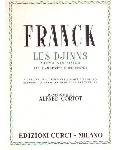 Franck Poema sinfonico per Pianoforte...