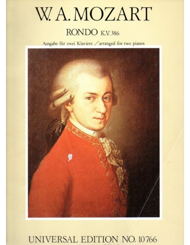 Mozart Rondò K 386 in La Maggiore