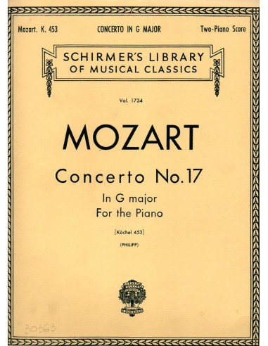 Mozart Concerto K 453 N°17 in Sol...