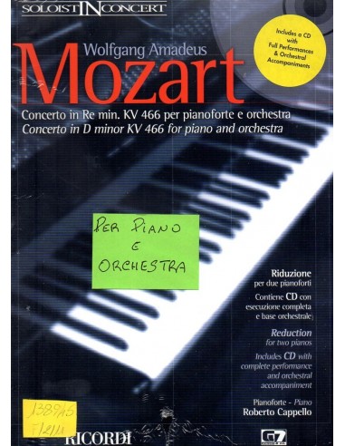 Mozart Concerto K 466 in Re minore...
