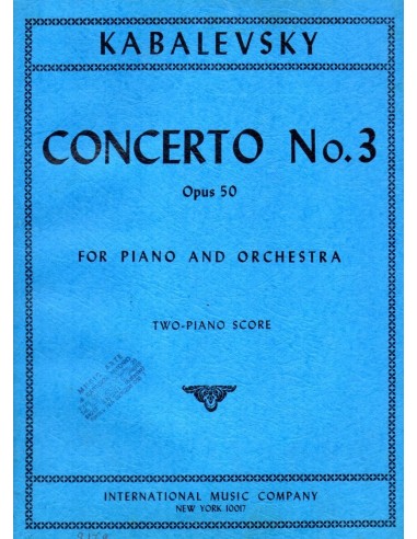 Kabalevsky Concerto Op. 50 N° 3 (Per...