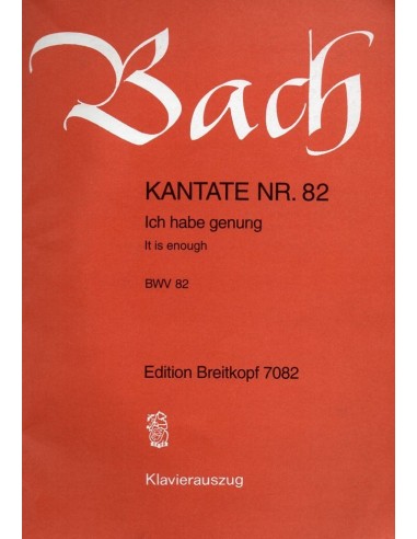 Bach Kantate BWV 82 Ich habe genung