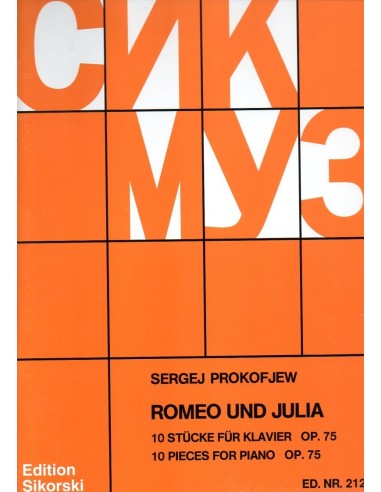 Prokofjew Serghej Romeo and Julia op. 75