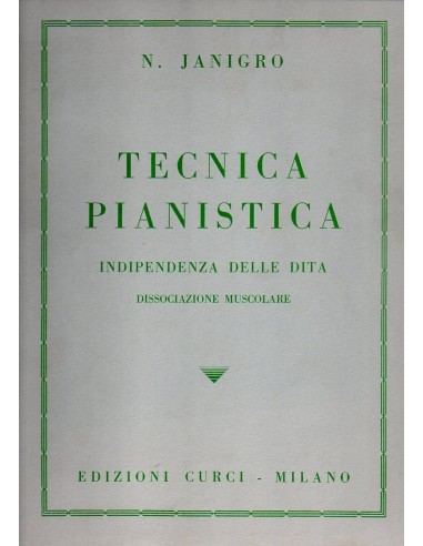 Janigro Tecnica pianistica...