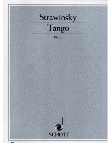 Igor Strawinsky Tango