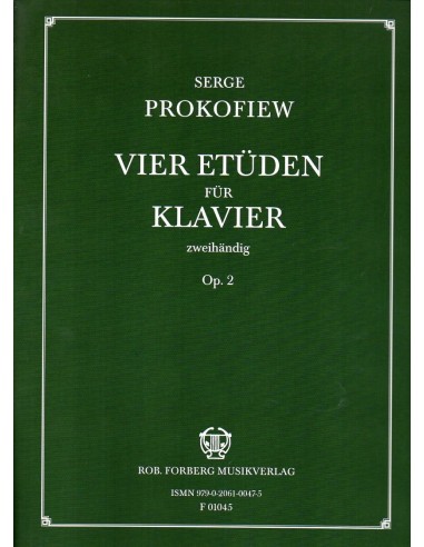 Prokofiew 4 Studi Op. 2