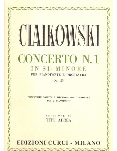 Ciaikowski Concerto N° 1 Op. 23...