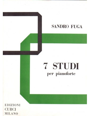 Sandro Fuga  7 Studi per Pianoforte
