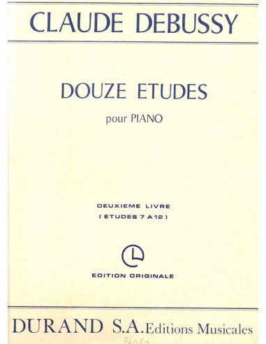 Debussy 12 Studi (da 07 a 12) Vol. 2°...