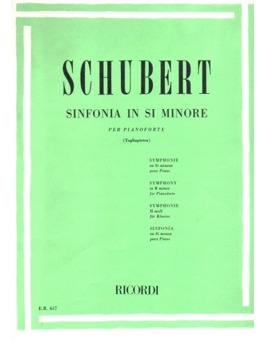 Schubert Sinfonia in Si Minore N° 7