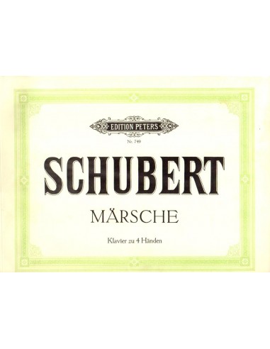 Schubert Marce (Pianoforte  4 mani)