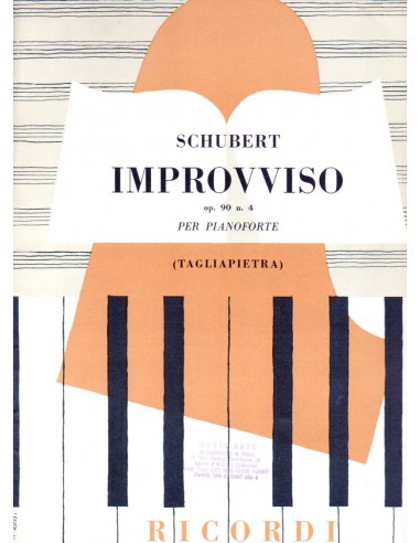 Schubert Improvviso Op. 90 N° 4  in...