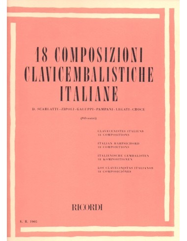 18 Composizioni Clavicembalistiche...