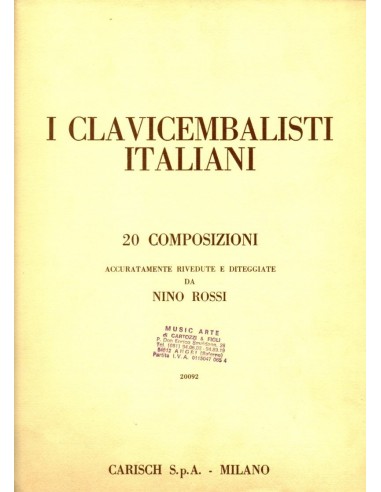 Clavicembalisti Italiani 20 Composizioni