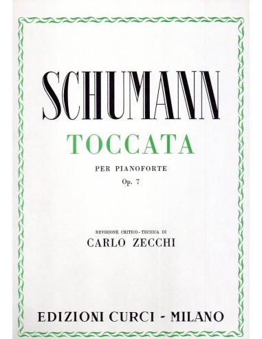 Schumann Toccata Op. 7 per pianoforte