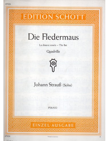 Strauss Die fledermaus (Quadrille)...