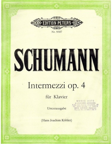 Schumann Intermezzi Op. 4
