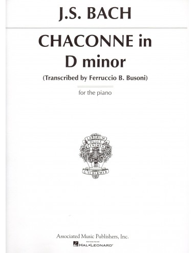 Bach Chaconne in Re minore