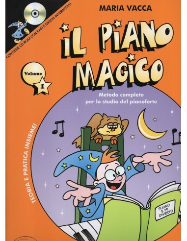 Vacca Il piano Magico 1° Volume con CD