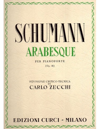 Schumann Arabesque Op.18 (Edizione...